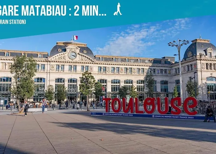 Apartment Duplex - Centre - Gare Matabiau Toulouse