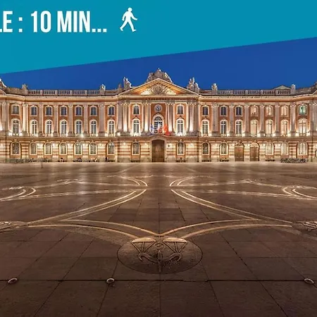 Duplex - Centre - Gare Matabiau アパート トゥールーズ